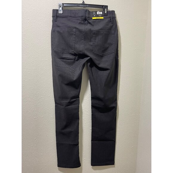 US Urban Star NWT Pants Stretch Relaxed Fit Straight Leg Dark Gray Size 32x34 - Picture 10 of 16